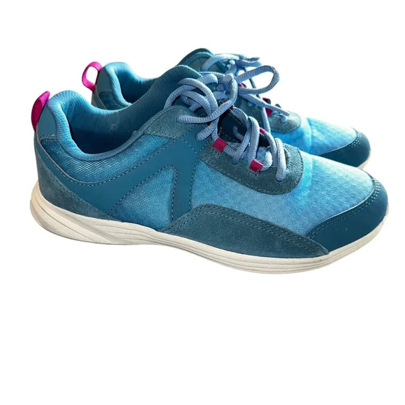 Vionic Chance Blue Sneakers Orthopedic Plantar Fasciitis Comfort Women's 9 wide - Picture 1 of 8